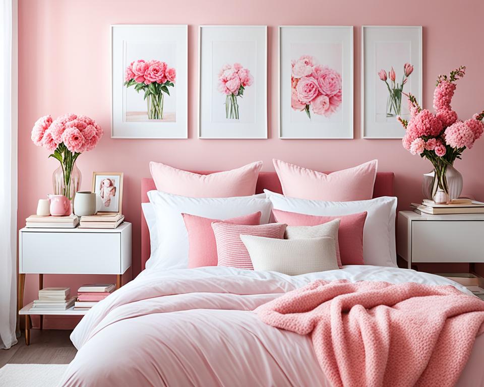 bedroom pink decor ideas