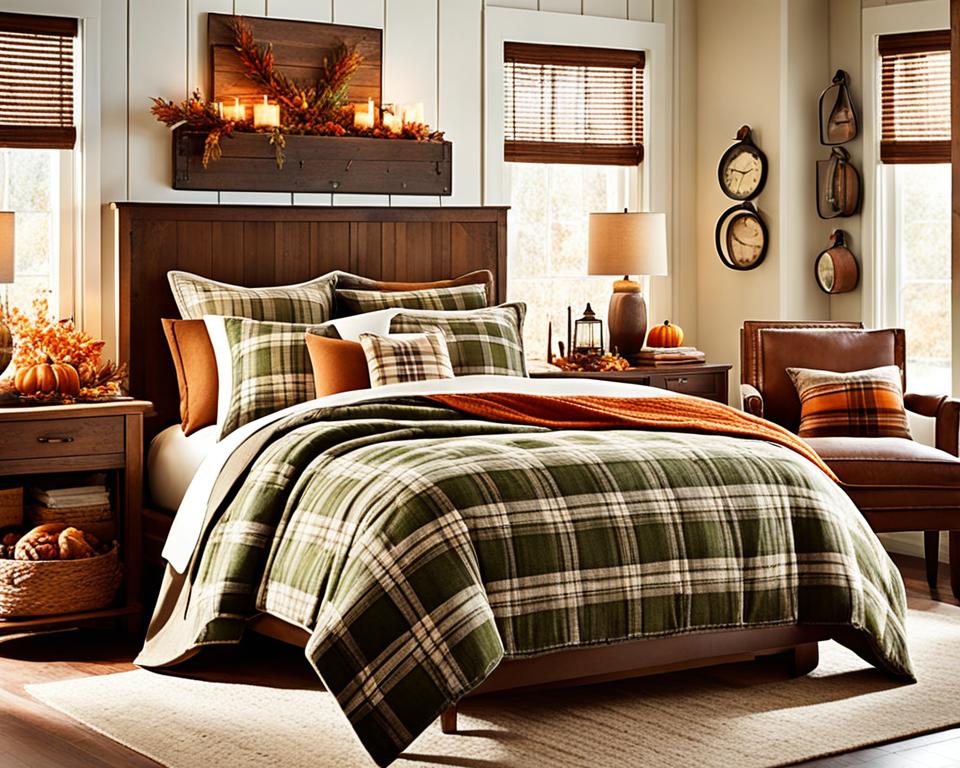 cozy fall bedroom