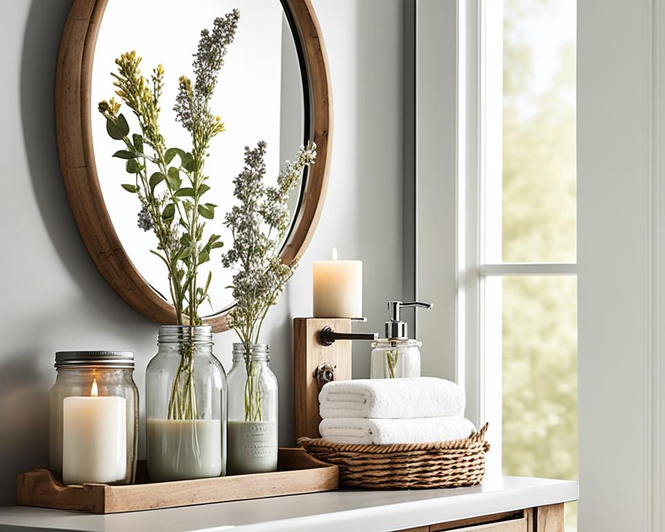 farmhouse bathroom accessories