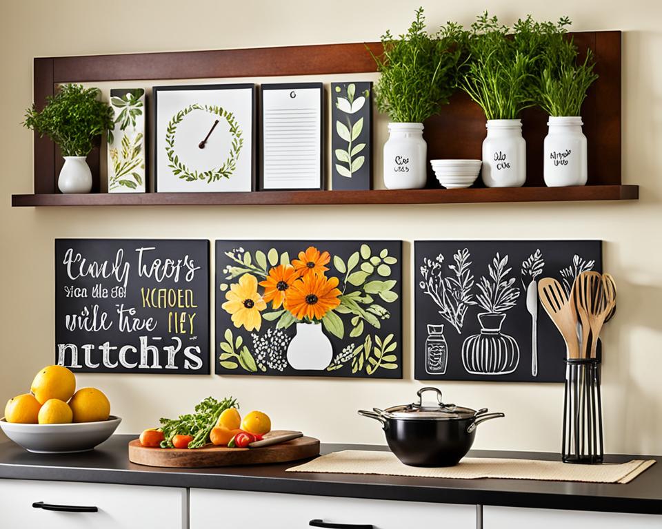 functional kitchen wall decor