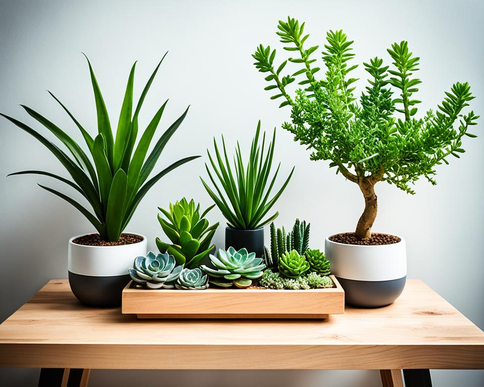 greenery for living room table