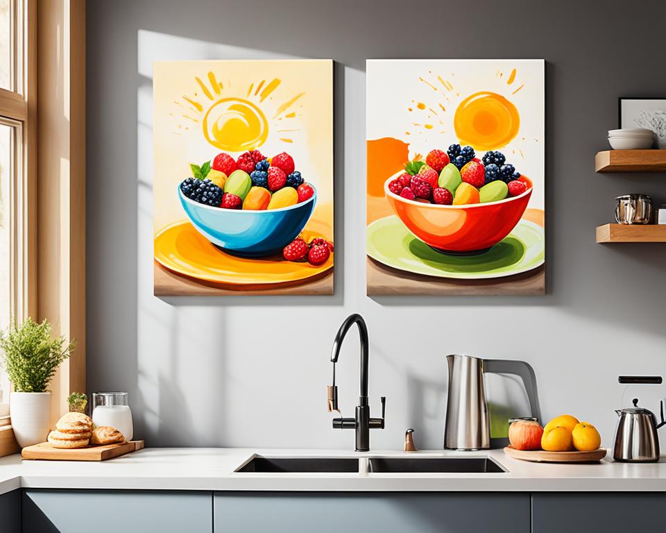 kitchen decor paintings canvas