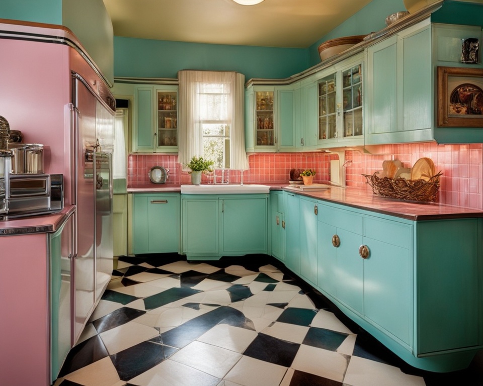 kitchen decor retro