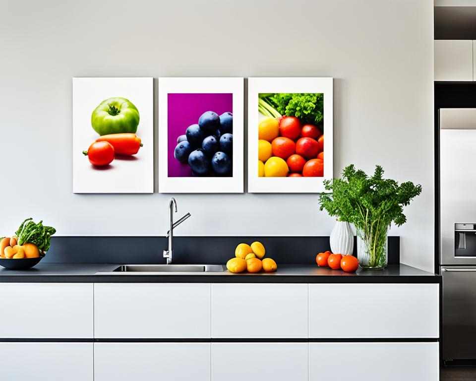 kitchen wall art canvas