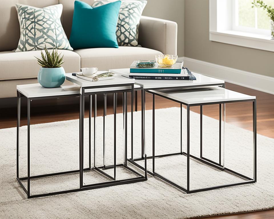 living room nesting tables