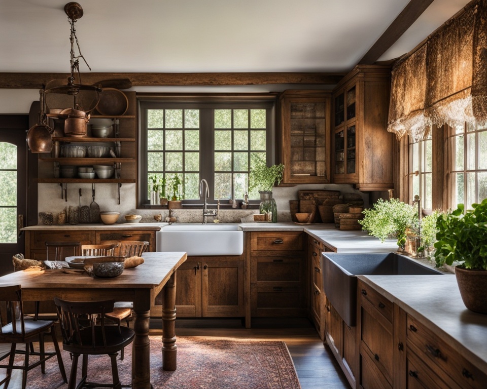 rustic kitchen decor