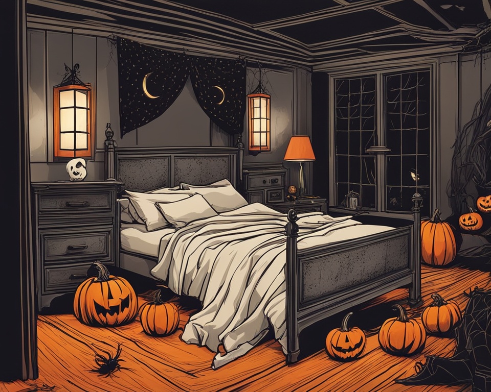 spooky bedroom ideas