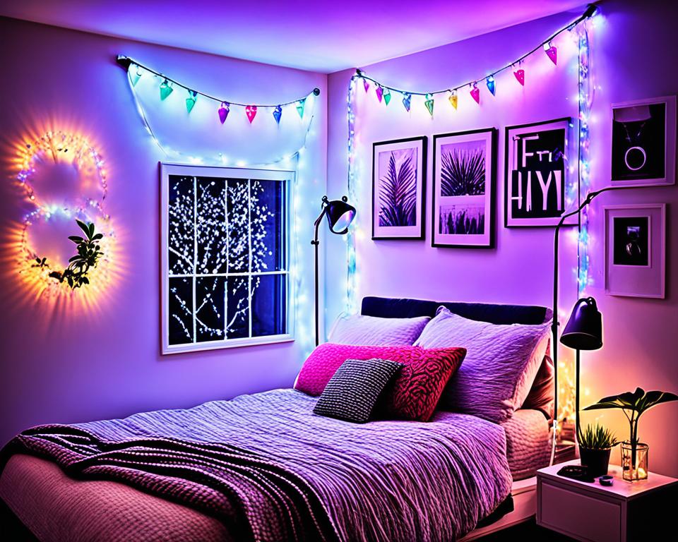 teenage bedroom lighting